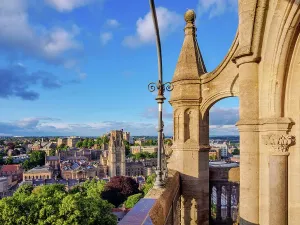 Bristol Cityscape Photography Prints: Cabot Tower at sunset, Brandon Hill Park