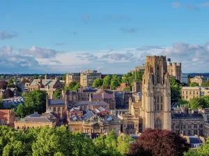 Bristol Cityscape Photography Prints: View towards the Wills Memorial Building and University of Bristol