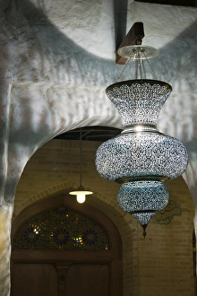 Images Dated 2007 February: Qatar, Doha Print: Souk Waqif Traditional Buildings
