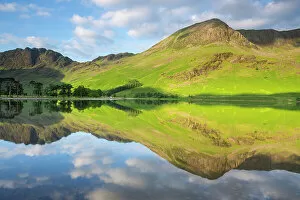 Cumberland Collection: Reflections on Buttermere Lake, Lake District, UK