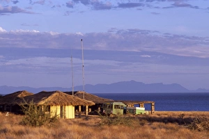 The research centre of Koobi Fora looks out over Lake Turkana The research centre of Koobi Fora looks out over Lake Turkana
