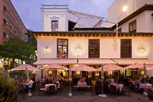 Restaurant in Puerto de la Cruz, Tenerife, Canary Islands, Spain Restaurant in Puerto de la Cruz, Tenerife, Canary Islands, Spain