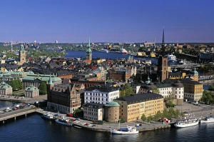Prints of Riddarholmen, Stockholm, Sweden Stockholm Prints: Riddarholmen Print, Stockholm Sweden