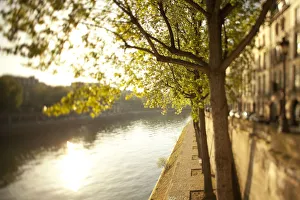 River Seine and Ile St. Louis, Paris, France River Seine and Ile St. Louis, Paris, France