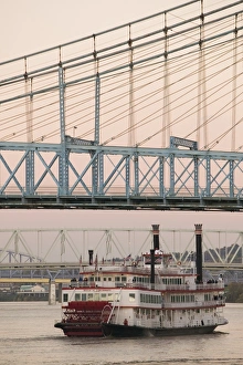 Riverboat on Ohio River & Riverboat on Ohio River &