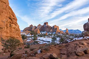 Arches National Park Photos Prints: Rock formations around the Window section, Arches National Park, Moab, Utah, USA