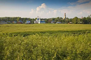 Russia, The Golden Ring, Suzdal, Banks of the Kamenka River Russia, The Golden Ring, Suzdal, Banks of the Kamenka River