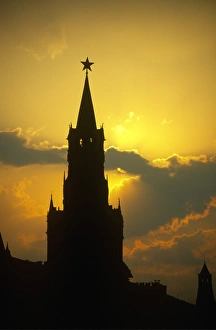 Russian Cultural Heritage Sites Prints: Saviours Tower