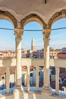 Images Dated 19th January 2018: The Scala Contarini del Bovolo spiral staircase, Palazzo Contarini del Bovolo, Venice