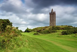 Prints of Scrabo Tower, Newtownards, Co Down, Northern Ireland, UK, Europe Castle Prints: Scrabo Tower Print, Northern Ireland, UK