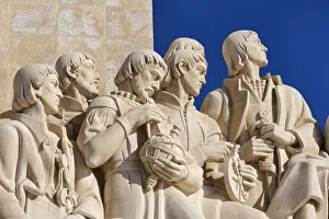 Sculptures on the Padrao dos Descobrimentos (Monument to the Discoveries Sculptures on the Padrao dos Descobrimentos (Monument to the Discoveries