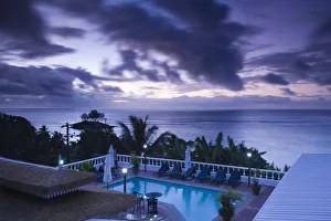 Seychelles, Mahe Island, Sunrise over Fairyland Beach Seychelles, Mahe Island, Sunrise over Fairyland Beach
