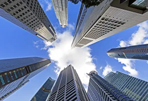 Singapore, Central Business District, Financial Centre Office Buildings Singapore, Central Business District, Financial Centre Office Buildings