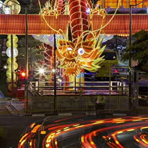 Singapore, New Bridge Road, Chinatown, Chinese New Year Celebrations Singapore, New Bridge Road, Chinatown, Chinese New Year Celebrations