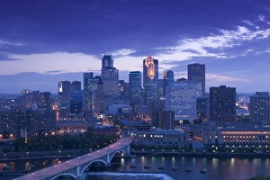 Skyline of Minneapolis, Minnesota, USA Skyline of Minneapolis, Minnesota, USA