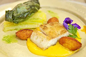 South America, Brazil, Sao Paulo state, Sao Paulo city, a dish by Ana Luiza Trajano South America, Brazil, Sao Paulo state, Sao Paulo city, a dish by Ana Luiza Trajano