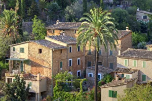 Spain, Balearic Islands, Mallorca, Serra de Tramuntana, Deia Village Spain, Balearic Islands, Mallorca, Serra de Tramuntana, Deia Village