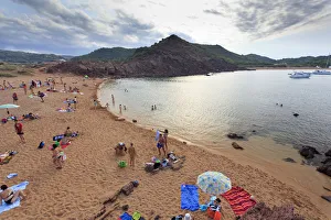 Spain, Balearic Islands, Menorca, Cala Pregonda Spain, Balearic Islands, Menorca, Cala Pregonda