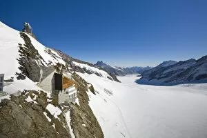 Aletsch Glacier Collection: Sphinx Observatory & Aletsch Glacier, Jungfraujoch, Top of Europe, Grindelwald, Bernese