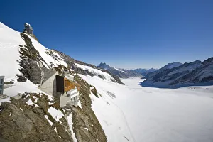 Sphinx Observatory & Aletsch Glacier, Jungfraujoch, Top of Europe, Grindelwald, Bernese Sphinx Observatory & Aletsch Glacier, Jungfraujoch, Top of Europe, Grindelwald, Bernese