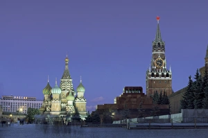 Prints of St. Basil s, Red Square, Moscow, Russia Heritage Site Prints: St. Basil's Cathedral Print, Red Square, Moscow