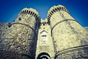 St. Catherines Gate, Rhodes Town, Rhodes, Greece St. Catherines Gate, Rhodes Town, Rhodes, Greece