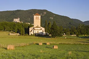 St Just De Valcabrere Church & St Bertrand De Comminges, Haute-Garonne, Pyrenees, France St Just De Valcabrere Church & St Bertrand De Comminges, Haute-Garonne, Pyrenees, France