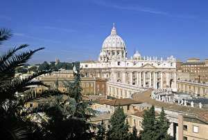 Vatican City Architecture Prints: St. Peter s