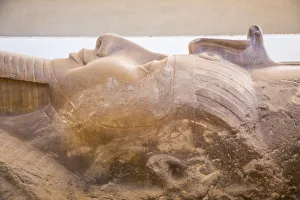 Statue of Ramses II, Memphis (capital of Ancient Egypt), Nr. Cairo, Egypt Statue of Ramses II, Memphis (capital of Ancient Egypt), Nr. Cairo, Egypt