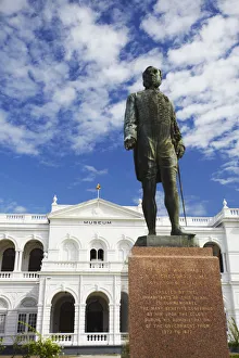 Statue of Sir W M Gregory outside National Museum, Cinnamon Gardens, Colombo, Sri Lanka Statue of Sir W M Gregory outside National Museum, Cinnamon Gardens, Colombo, Sri Lanka