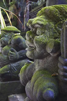Statues in Monkey Forest, Ubud, Bali, Indonesia Statues in Monkey Forest, Ubud, Bali, Indonesia
