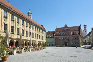 Steuerhaus, Memmingen, Allgaeu, Bavaria, Germany Steuerhaus, Memmingen, Allgaeu, Bavaria, Germany