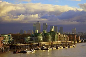 Storm Clouds Over The City, London, England Storm Clouds Over The City, London, England