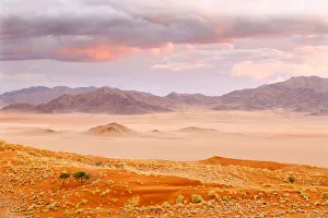 Sunset in the NamibRand Nature Reserve located south of Sossusvlei, Namibia, Africa Sunset in the NamibRand Nature Reserve located south of Sossusvlei, Namibia, Africa
