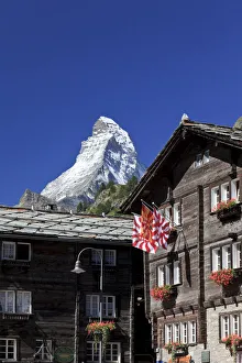 Switzerland, Valais, Zermatt, Old Town Switzerland, Valais, Zermatt, Old Town