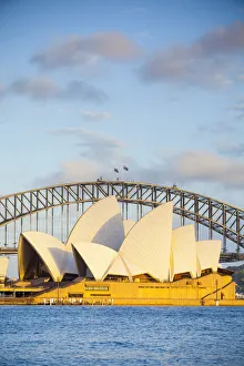 Sydney Opera House & Harbour Bridge, Darling Harbour, Sydney, New South Wales, Australia Sydney Opera House & Harbour Bridge, Darling Harbour, Sydney, New South Wales, Australia