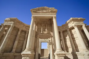 Syria, Palmyra ruins (UNESCO Site), Theatre Syria, Palmyra ruins (UNESCO Site), Theatre