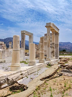 Archeological Collection: Temple of Demeter, Sangri, Naxos Island, Cyclades, Greece