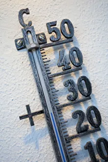 Thermometer, Vilamoura, Algarve, Portugal Thermometer, Vilamoura, Algarve, Portugal