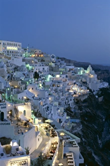 Thira (Fira), Santorini, Cyclades Islands, Greece Thira (Fira), Santorini, Cyclades Islands, Greece