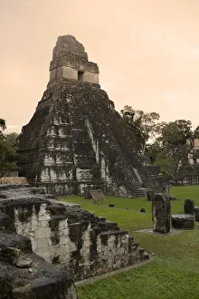 Tikal Pyramid ruins (UNESCO site), Guatemala Tikal Pyramid ruins (UNESCO site), Guatemala