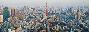 Tokyo skyline and Tokyo Tower, Tokyo, Japan Tokyo skyline and Tokyo Tower, Tokyo, Japan