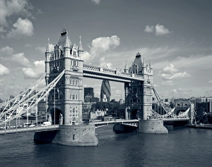 Thames River England Prints: Tower Bridge & Thames River