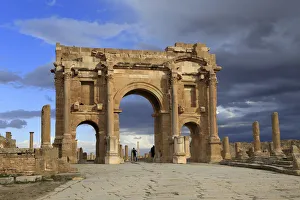 Trajans Arch, Timgad, Batna Province, Algeria Trajans Arch, Timgad, Batna Province, Algeria