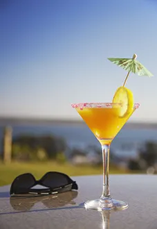 Tropical drink at Hotel Cardoso, Maputo, Mozambique Tropical drink at Hotel Cardoso, Maputo, Mozambique
