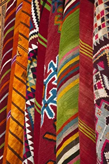 Tunisia, The Jerid Area, Tozeur, Berber carpets Tunisia, The Jerid Area, Tozeur, Berber carpets