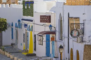 Tunisia, Kairouan, A street in the madina Tunisia, Kairouan, A street in the madina