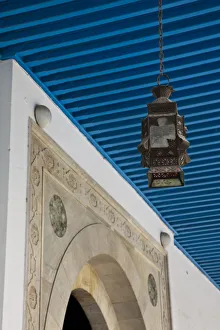 Tunisia, Tunis, Bardo Museum, exterior lantern Tunisia, Tunis, Bardo Museum, exterior lantern