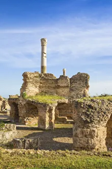 Tunisia, Tunis, Carthage, Antonine Baths Tunisia, Tunis, Carthage, Antonine Baths