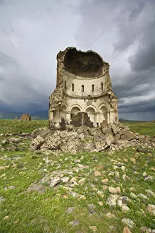 Turkey, Eastern Turkey, Kars, Ani Ruins, Church of the Redeemer Turkey, Eastern Turkey, Kars, Ani Ruins, Church of the Redeemer